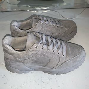 Grey Sneakers Excellent Condition